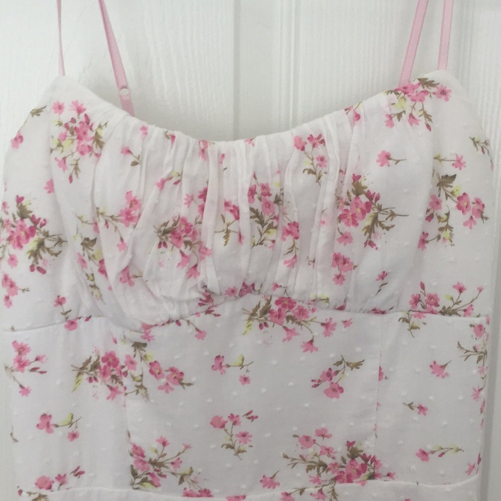 Lovely pink floral dress